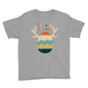Hunting Season Retro Color 80s Style Youth Tee