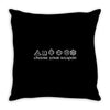 choose your weapon (2) Throw Pillow