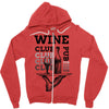 Wine Club Zipper Hoodie