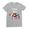 mama bear floral Ladies Fitted T-Shirt