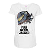 full metal jaeger Maternity Scoop Neck T-shirt