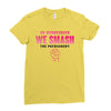 On Wednesdays We Smash The Patriarchy Ladies Fitted T-Shirt