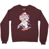 freddy krueger floral Crewneck Sweatshirt