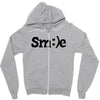 smile Zipper Hoodie