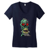 hooks tattoo Women's V-Neck T-Shirt