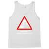 body under construction road sign Tank Top