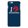 I Love Dachshunds iPhone 6/6s Plus Case