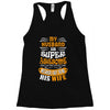 My Husband Is Super Awesome Racerback Tank
