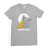 peanut wars Ladies Fitted T-Shirt