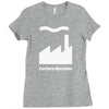 factory records Ladies Fitted T-Shirt