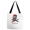 personalized pirate Tote Bags