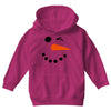 snowman face Youth Hoodie