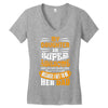 My Daughter Super Awesome Dad Women's V-Neck T-Shirt