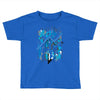 blue vectorfunk Toddler T-shirt