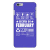 Born In February iPhone 6/6s Plus Case
