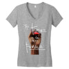 Women's March The Future is Now Women's V-Neck T-Shirt