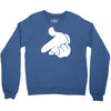 mouse hands ym Crewneck Sweatshirt