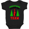 christmas drinking team Baby Bodysuit