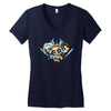 power knights Women's V-Neck T-Shirt