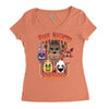 five nights at freddy's Women's Triblend Scoop T-shirt