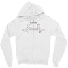 goosebumps Zipper Hoodie