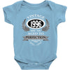 vintage quality without compromise 1996 aged to perfection Baby Bodysuit
