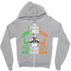 conor mcgregor notorious go to war irish Zipper Hoodie