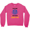 police mom  i rised mine Crewneck Sweatshirt