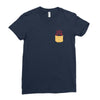 Heart Pocket Ladies Fitted T-Shirt