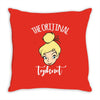 The Orijinal Topknot Tinkerbell Throw Pillow