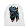 polygonal owl Baby Beanies