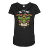 bowser's gym2 Maternity Scoop Neck T-shirt
