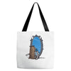 the looking glass Tote Bags