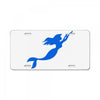 mermaid mom pocket License Plate