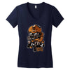 longboarder Women's V-Neck T-Shirt