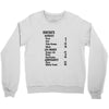 contents list Crewneck Sweatshirt