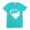 chiken butt Ladies Fitted T-Shirt