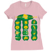 cheesy talk Ladies Fitted T-Shirt