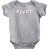 Pivot of The Friends Parody Baby Bodysuit
