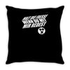 fresse ,spr&uuml;che,party,dumm mach,film Throw Pillow