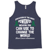 education is the most pwerful weapon you can use to change the world l Tank Top