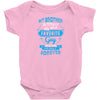 My Brother Is Totally My Most Favorite Guy Baby Onesie