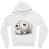love skul Zipper Hoodie