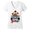 paw patrol birthday boy dad Women's V-Neck T-Shirt