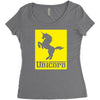 unicorn Women's Triblend Scoop T-shirt