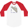 hypotenuse math humor 3/4 Sleeve Shirt
