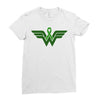 liver cancer wonder woman Ladies Fitted T-Shirt