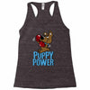 puppy power Racerback Tank