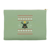 darth vader christmas ugly Accessory Pouches