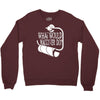 what would macgyver do humor Crewneck Sweatshirt
